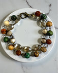 Ava Capri Bracelet Jasper Mic and Champagne Bracelet