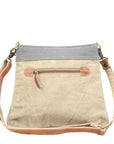 Clea Ray Canvas Bags & Clothing Bags Make Life A Journey Shoulder/Crossbody Bag