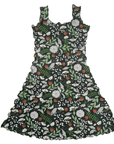 Haystacks Dress Native Flowers Switchstacks Reversible Little Dress