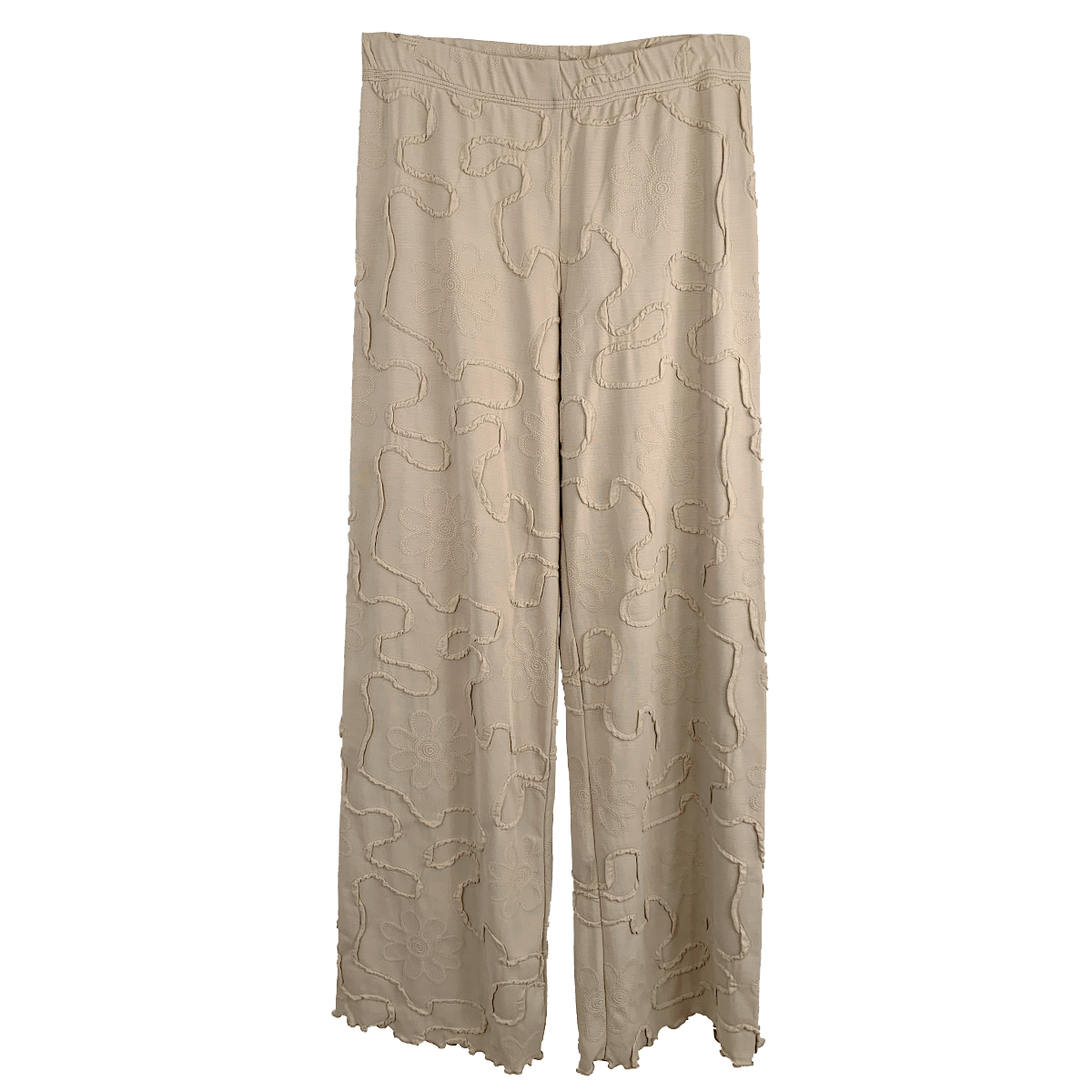 [NOTHING WRITTEN] Eden washing pants (Taupe) ☆送料込☆ Carve Designs Wide Leg Cropped Linen Pants | Title Nine