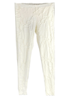 Haystacks Legging One Size Off White Conduit Jacquard Knit Leggings