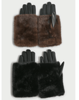 Haystacks Lux Fur Overlay Gloves