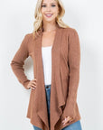 Haystacks Sweater Olivia Open Front Waterfall Cardigan