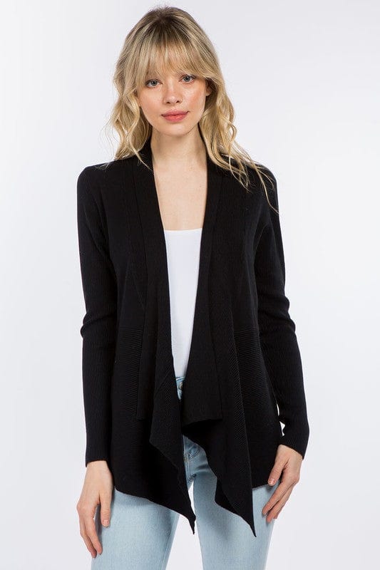 Olivia Open Front Waterfall Cardigan