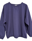 Haystacks top One Size/Free Size Leelanau Cotton Terry Boxy Sweatshirt (Concord)