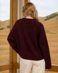 J.O.A LIGHTWEIGHT BUTTON DOWN KNIT CARDIGAN