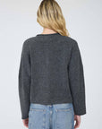 J.O.A LIGHTWEIGHT BUTTON DOWN KNIT CARDIGAN