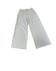 Leelanau Cotton pant Stone / Small Haystacks Leelanau Cotton French Terry Crop Pant