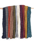 Nusantara Thai Cotton Striped Scarf