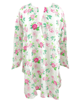 Nusantara top East Indies 100% Cotton Kurti Top - Rose of Sharon