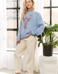 Sweet Generis Sweater Lovely Lobster Pullover