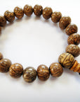 Tika Bracelet Lotus Pebble Mala Bracelet
