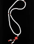Tika Bracelet Lotus Seed Mala - Small White