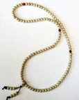 Tika Bracelet Lotus Seed Mala - Small White