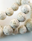 Tika Bracelet Lotus Seed Mala - Small White