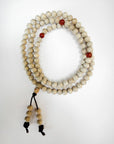 Tika Bracelet Lotus Seed Mala - Small White Precious