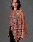 Cheppu From Himalaya Poncho One Size / Copper The Cheppu Shrug