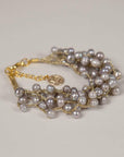 Crossroads Designs Bracelet Silver Pebble Beach Pearl Bracelet