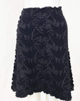 Haystacks Jacquard Knit Bias Black Galera Jacquard Knit Bias Skirt