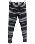 Haystacks Legging One Size Charcoal Canelado Textured Legging