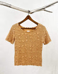 Haystacks top Haystacks Clay Lyrac Short Sleeve Lettuce Tee