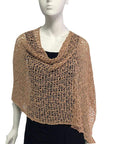Lost River Poncho Dusty Rose Popcorn Knit Poncho - More Colors!