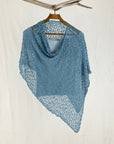 Lost River Poncho Lake Popcorn Knit Poncho - More Colors!