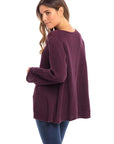 Nusantara top Thai Cotton Long Sleeve Boxy Top