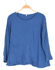 Nusantara top Thai Cotton Long Sleeve Boxy Top