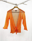 Tanami shawl Fiesta Lightweight Knit Cross Front Shrug