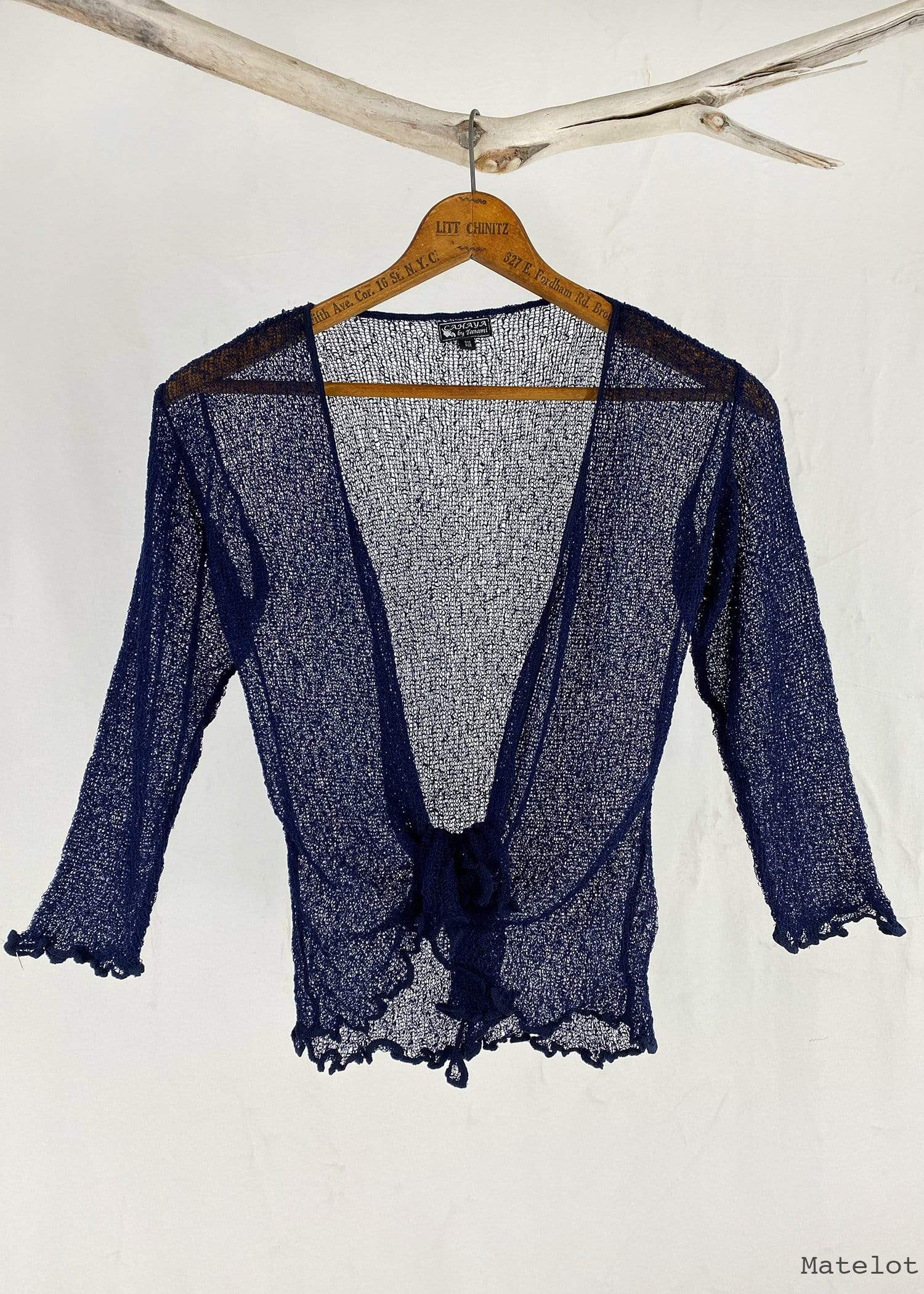 Lightweight Knit Cross Front Shrug – Haystacks