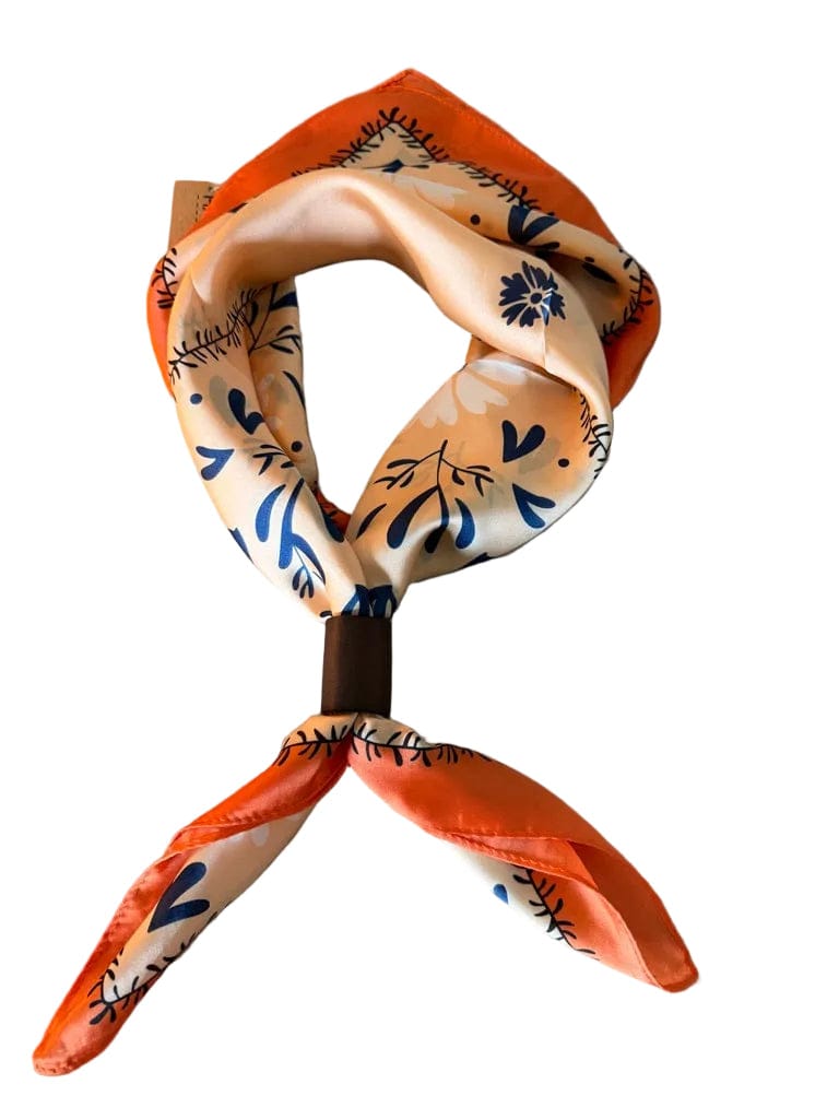 Anarchy Street Scarf Flowered Wild Rag Scarf