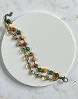 Ava Capri Bracelet Jasper Mic and Champagne Bracelet