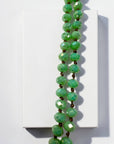 Ava Capri Necklace Hand knotted 18" double layer toggle necklace