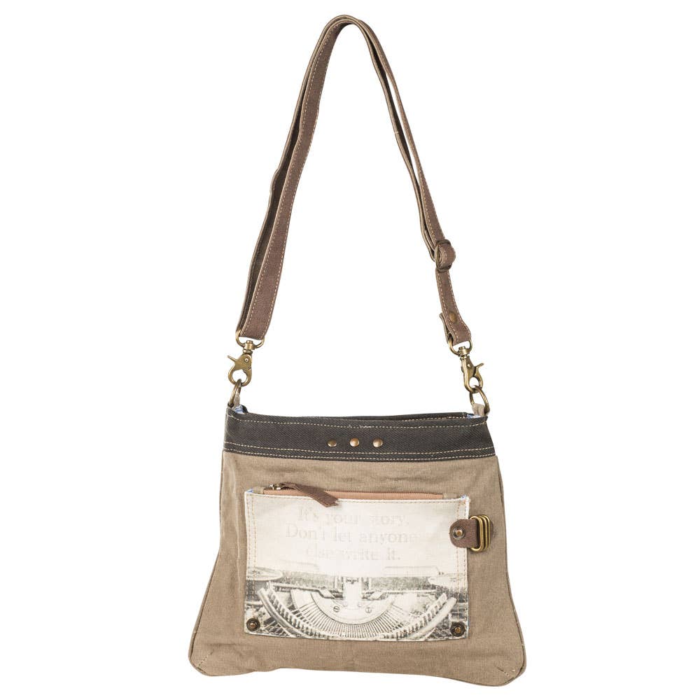 Clea Ray Canvas Bags & Clothing Bags Its Your Story Crossbody Bag