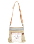 Clea Ray Canvas Bags & Clothing Bags Make Life A Journey Shoulder/Crossbody Bag