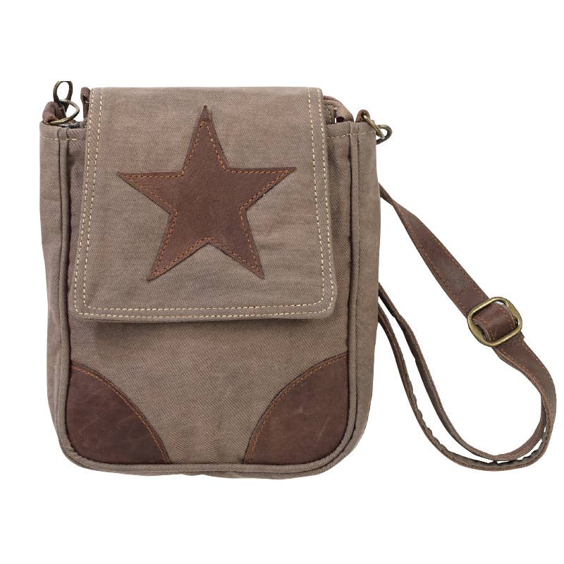 Clea Ray Canvas Bags & Clothing Bags Star Shoulder Bag