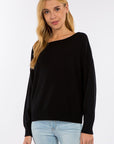 Dreamers Sweater Black / Small/Medium Dreamers Boat Neck Sweater