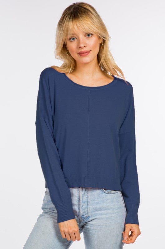 Dreamers top Dreamers Basic Crew Neck Sweater
