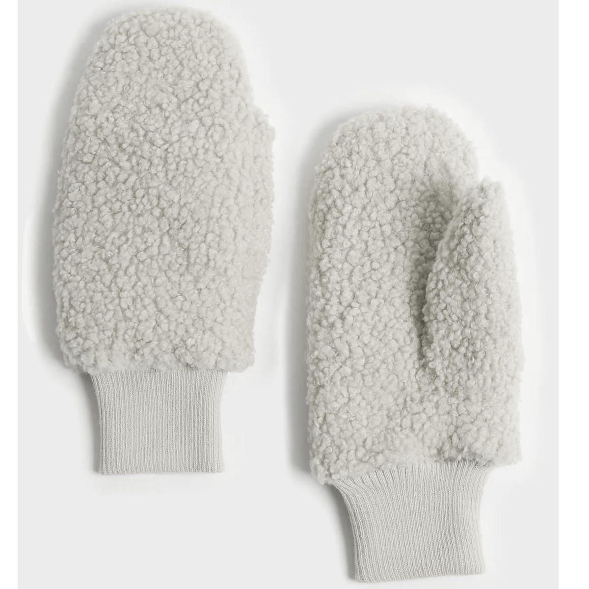 Haystacks Charcoal Boucle Teddy Mittens