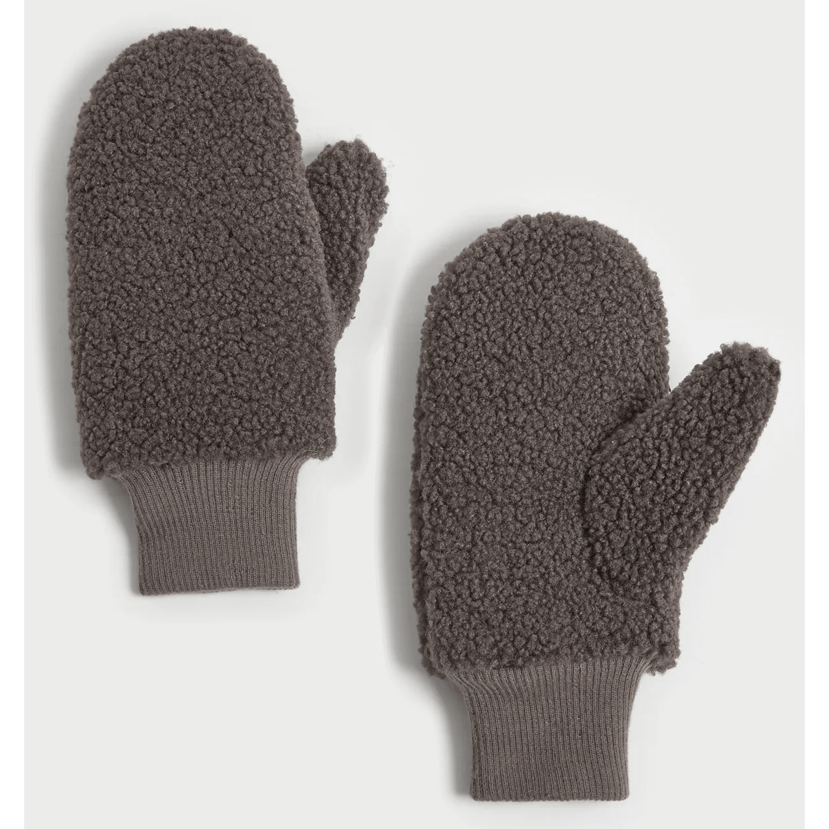 Haystacks Cream Boucle Teddy Mittens