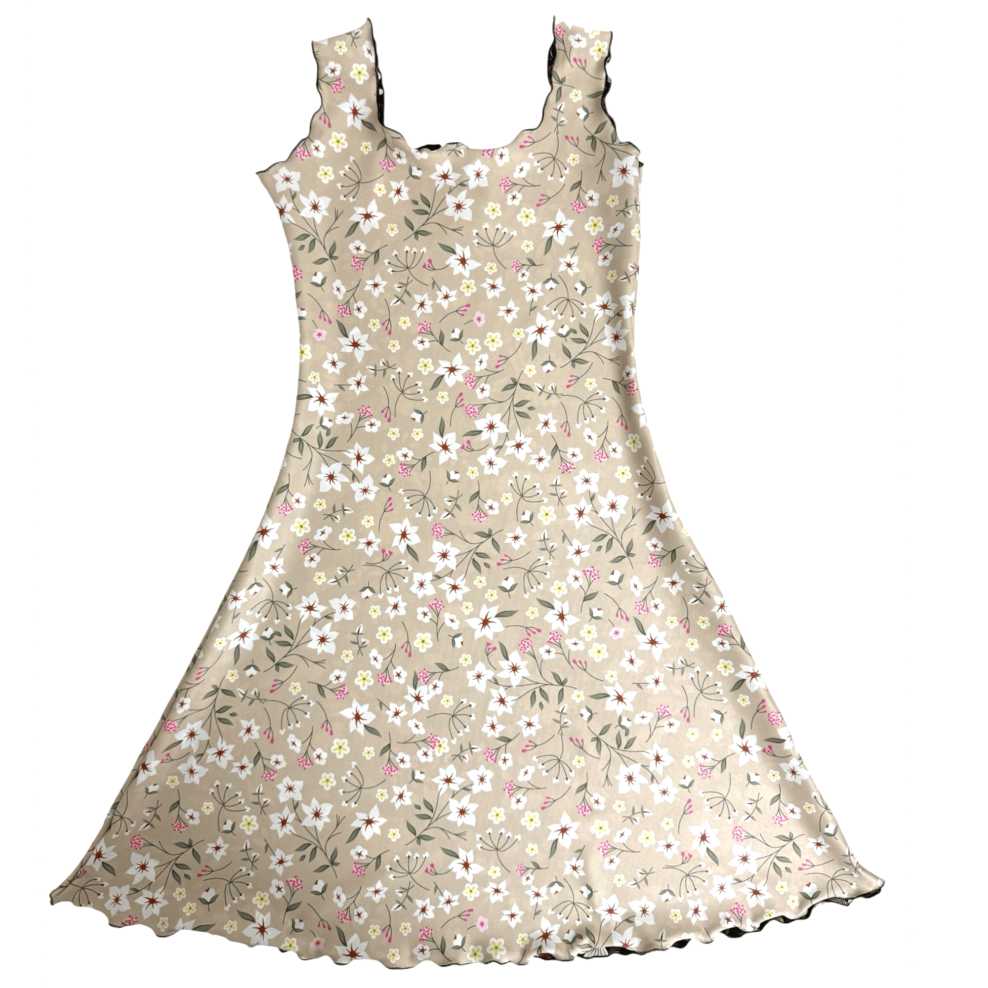 Haystacks Dress Native Flowers Switchstacks Reversible Little Dress