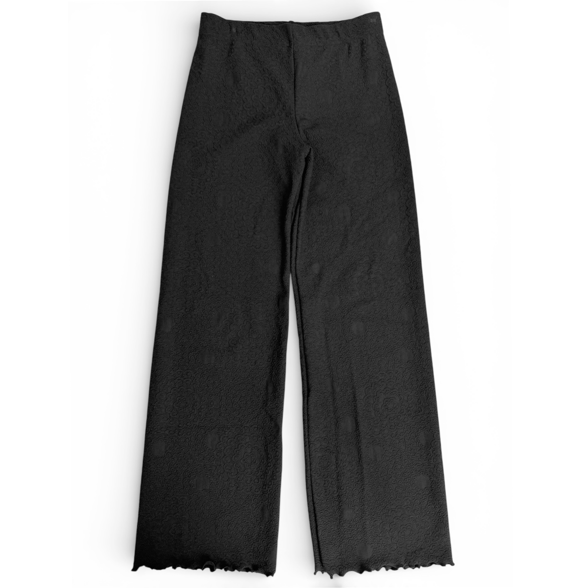 Haystacks Energy Pant Black Doily Jacquard Knit Energy Pant