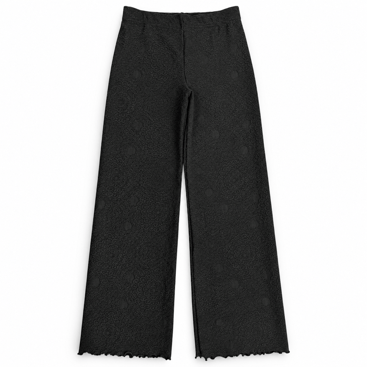 Haystacks Energy Pant Black Doily Jacquard Knit Energy Pant