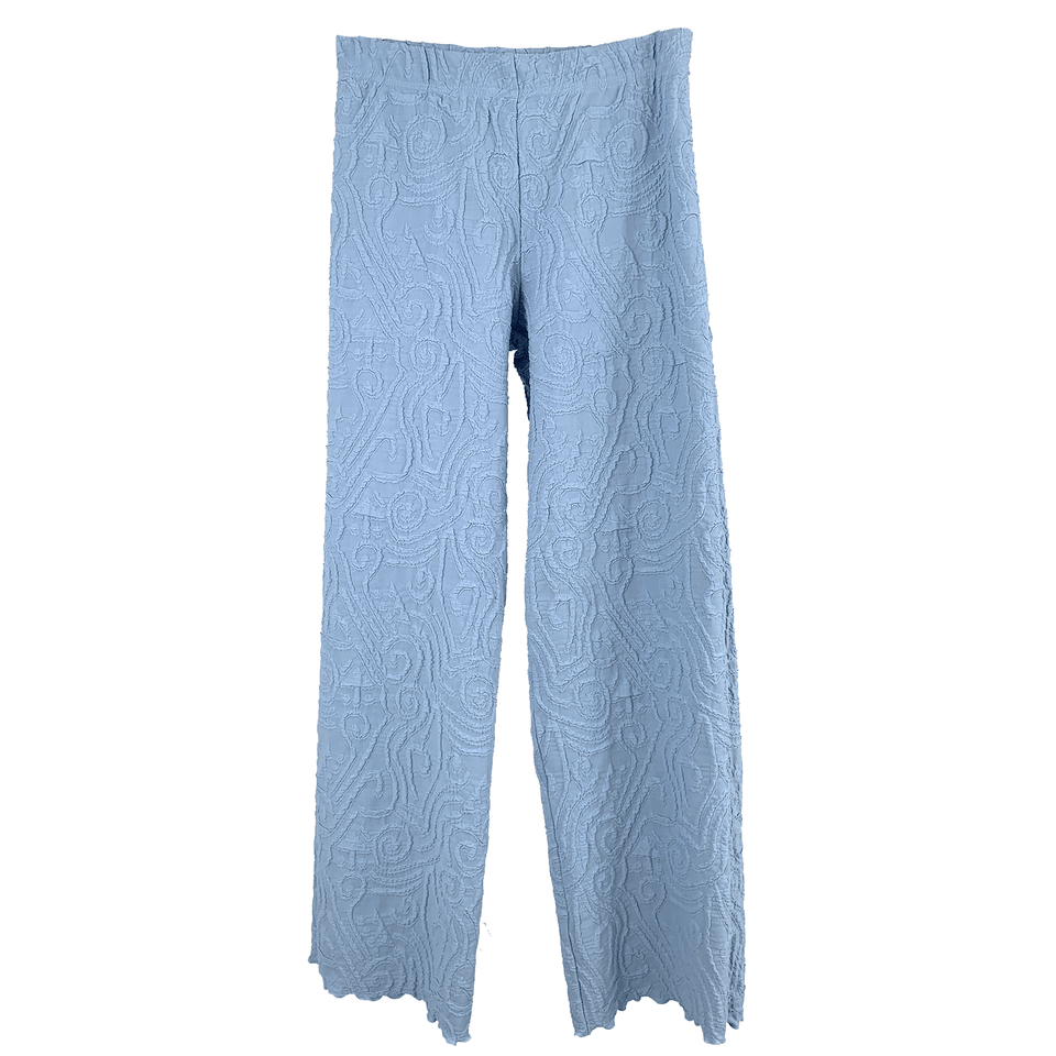 Forget-Me-Not Jacquard Knit Energy Pant
