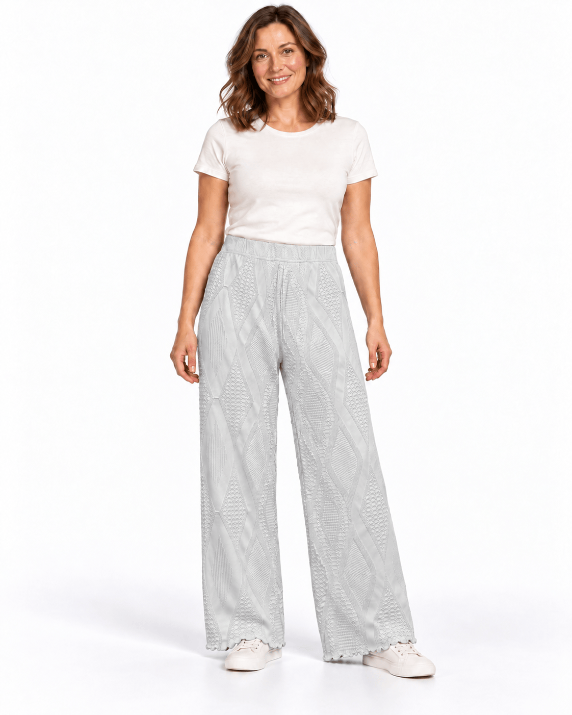 Haystacks Energy Pant Grey Authentic Jacquard Knit Energy Pant
