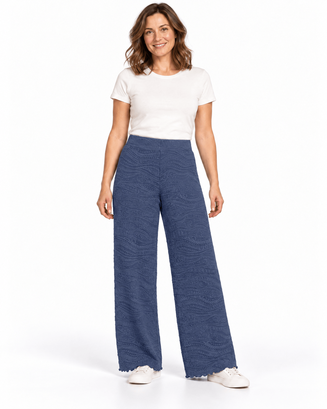 Haystacks Energy Pant Navy Catty Textured Energy Pant