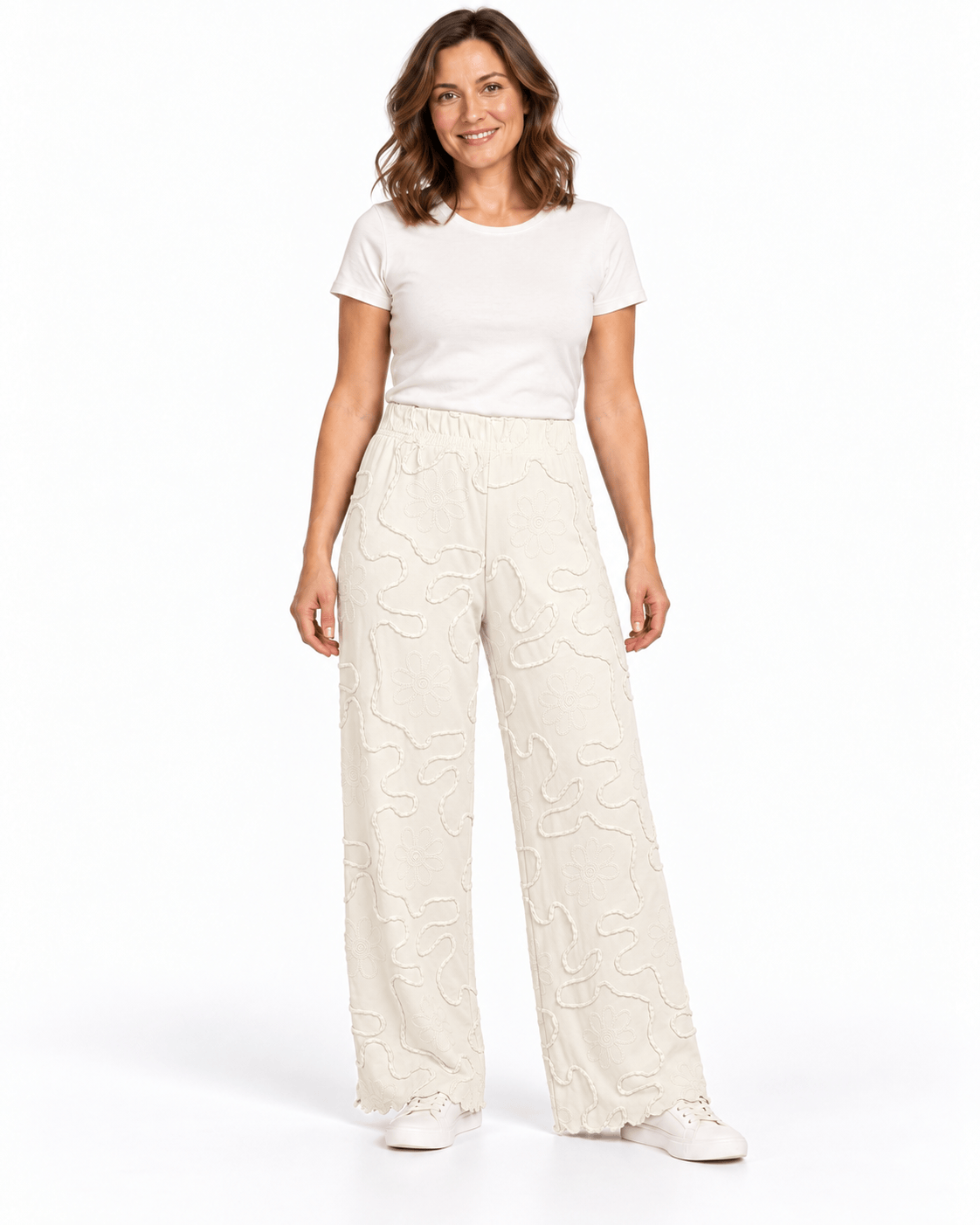 Haystacks Energy Pant Off White Conduit Full Length Energy Pant