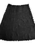 Haystacks Jacquard Knit Bias Black Rovigo Jacquard Knit Bias Skirt