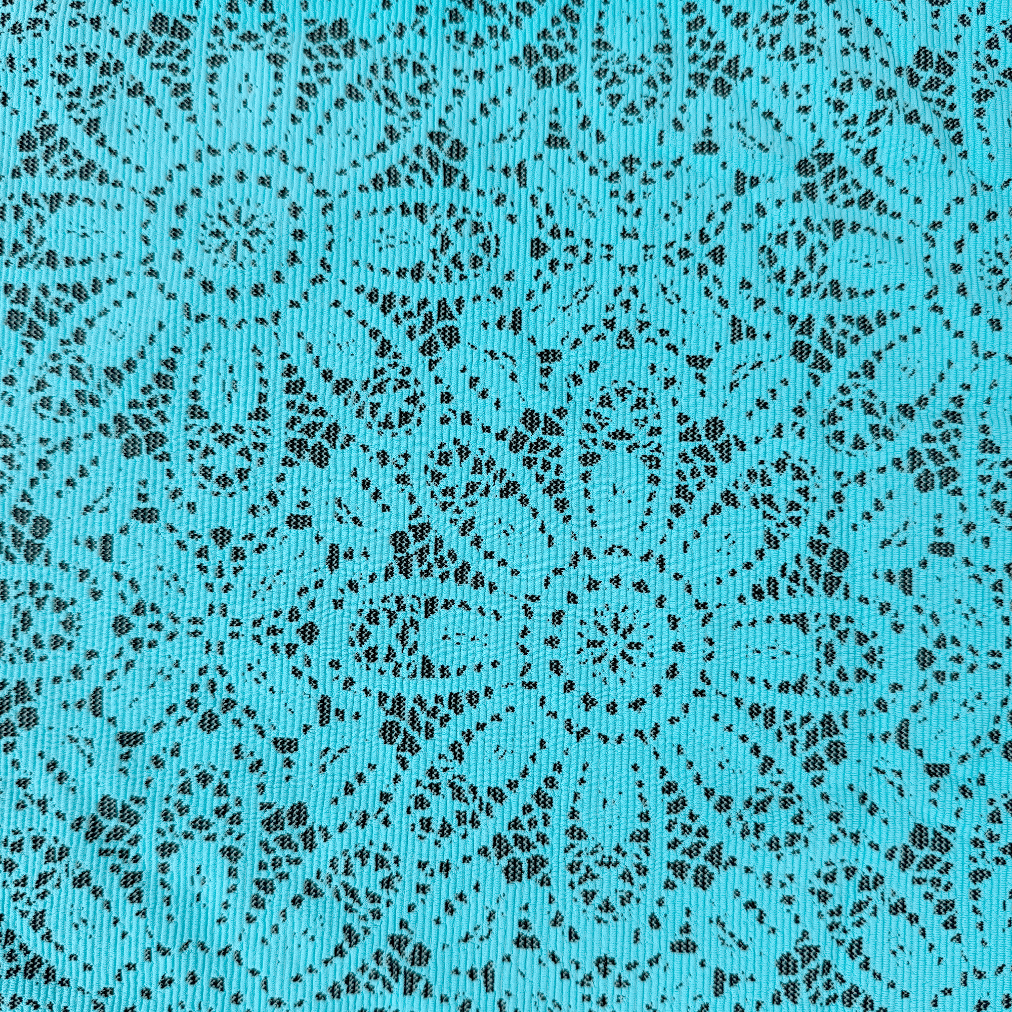 Haystacks Jacquard Knit Bias Blue Curacao Jacquard Knit Bias Skirt